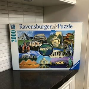 Ravensburger “New Wonders of the World” 2000 piece puzzle